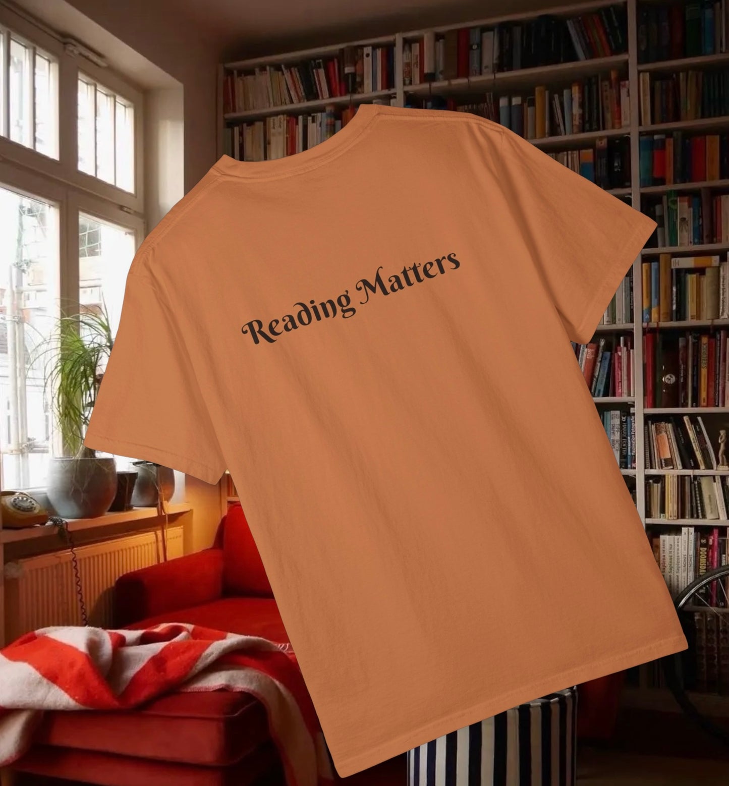 Bookworm on Books Graphic Tee | Parnassus Collection