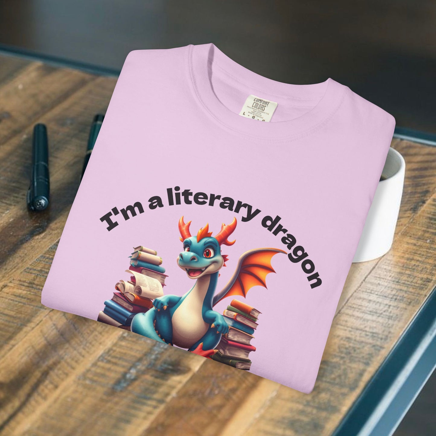 I'm a Literary Dragon Graphic Tee | Parnassus Collection