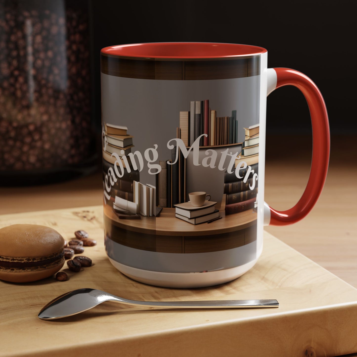 Reading Matters Literary Wrap Mug (11 & 15oz) | Parnassus Collection