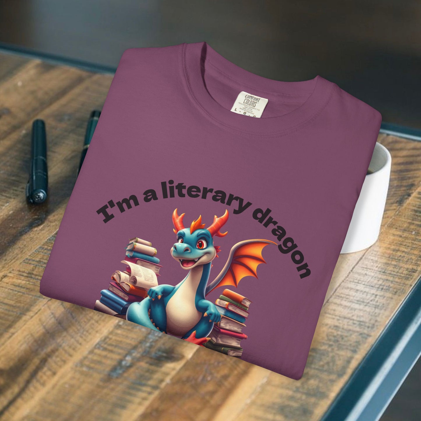 I'm a Literary Dragon Graphic Tee | Parnassus Collection