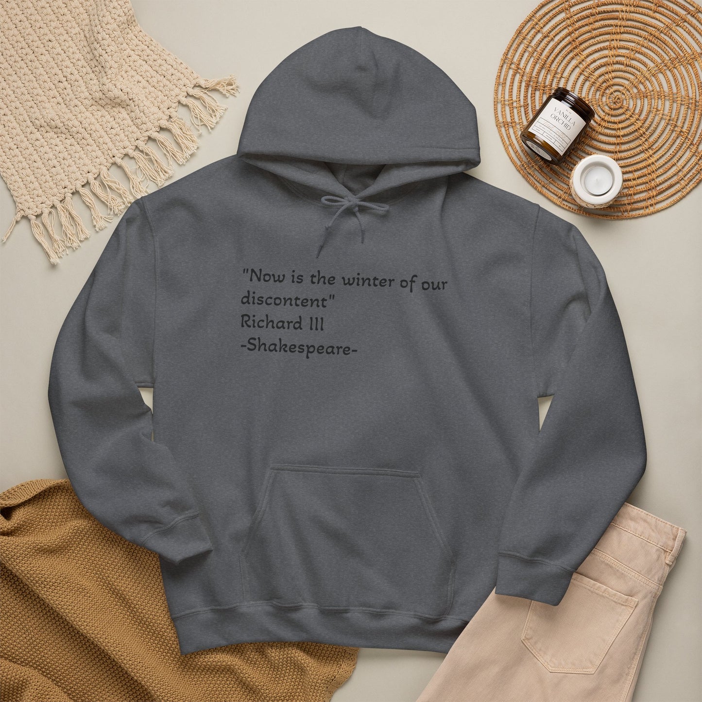 "Winter of Discontent"-Richard III-Shakespeare Literary Hoodie