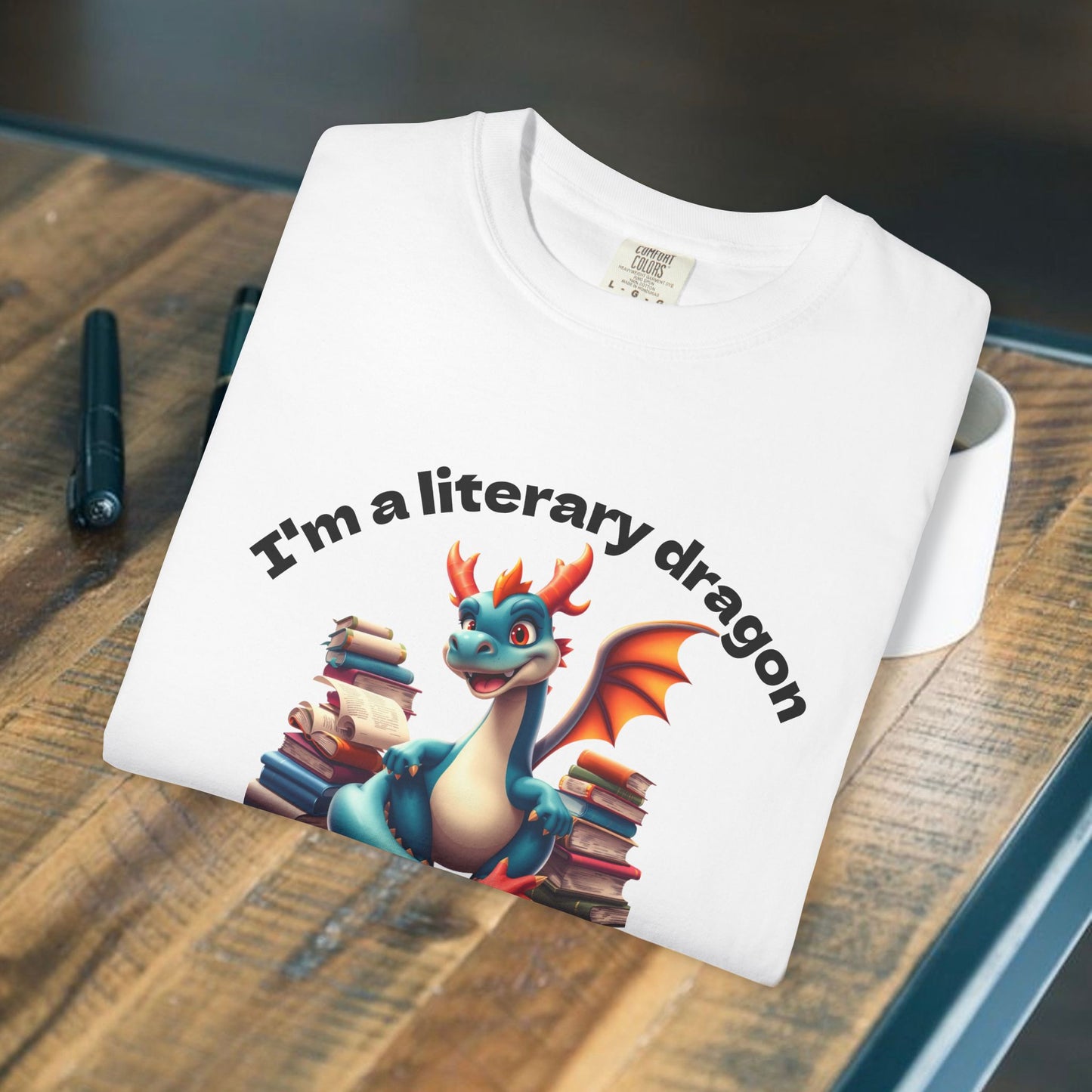 I'm a Literary Dragon Graphic Tee | Parnassus Collection