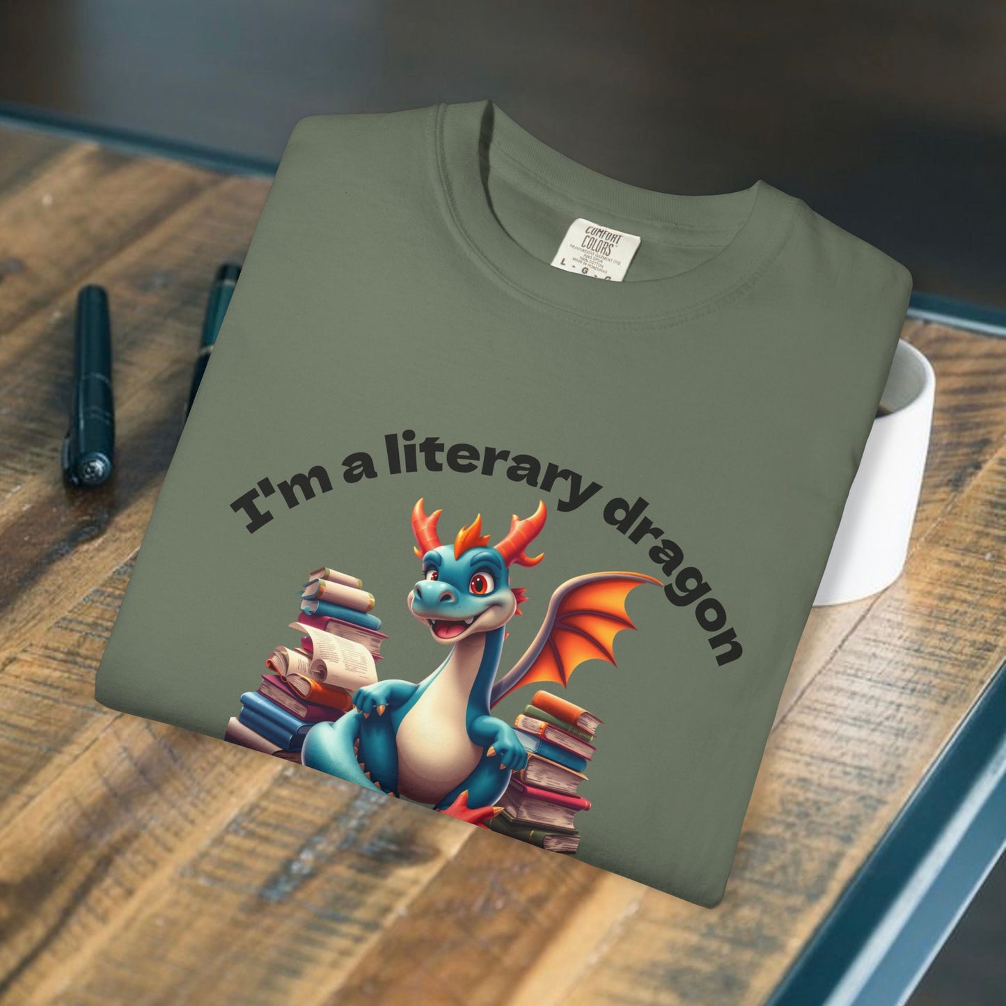 I'm a Literary Dragon Graphic Tee | Parnassus Collection