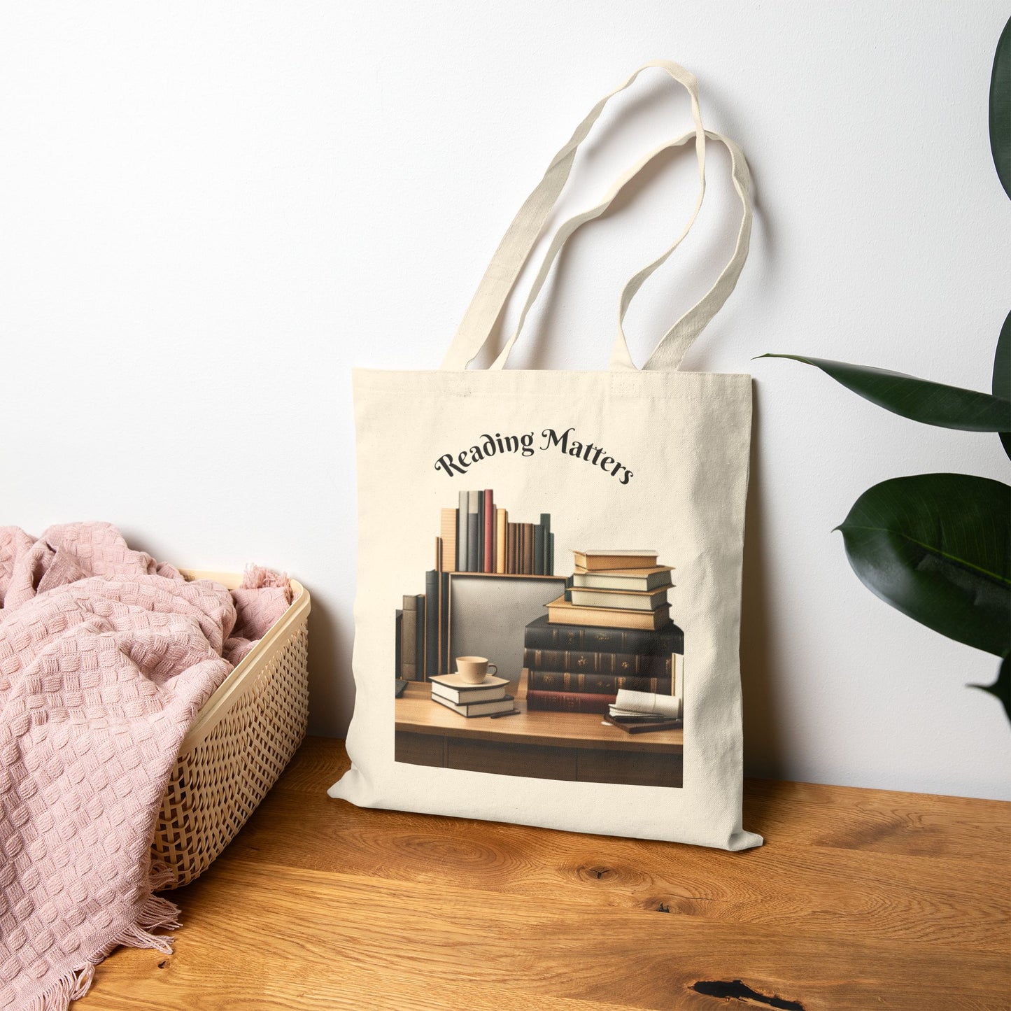 Reading Matters Literary Tote Bag | Parnassus Collection