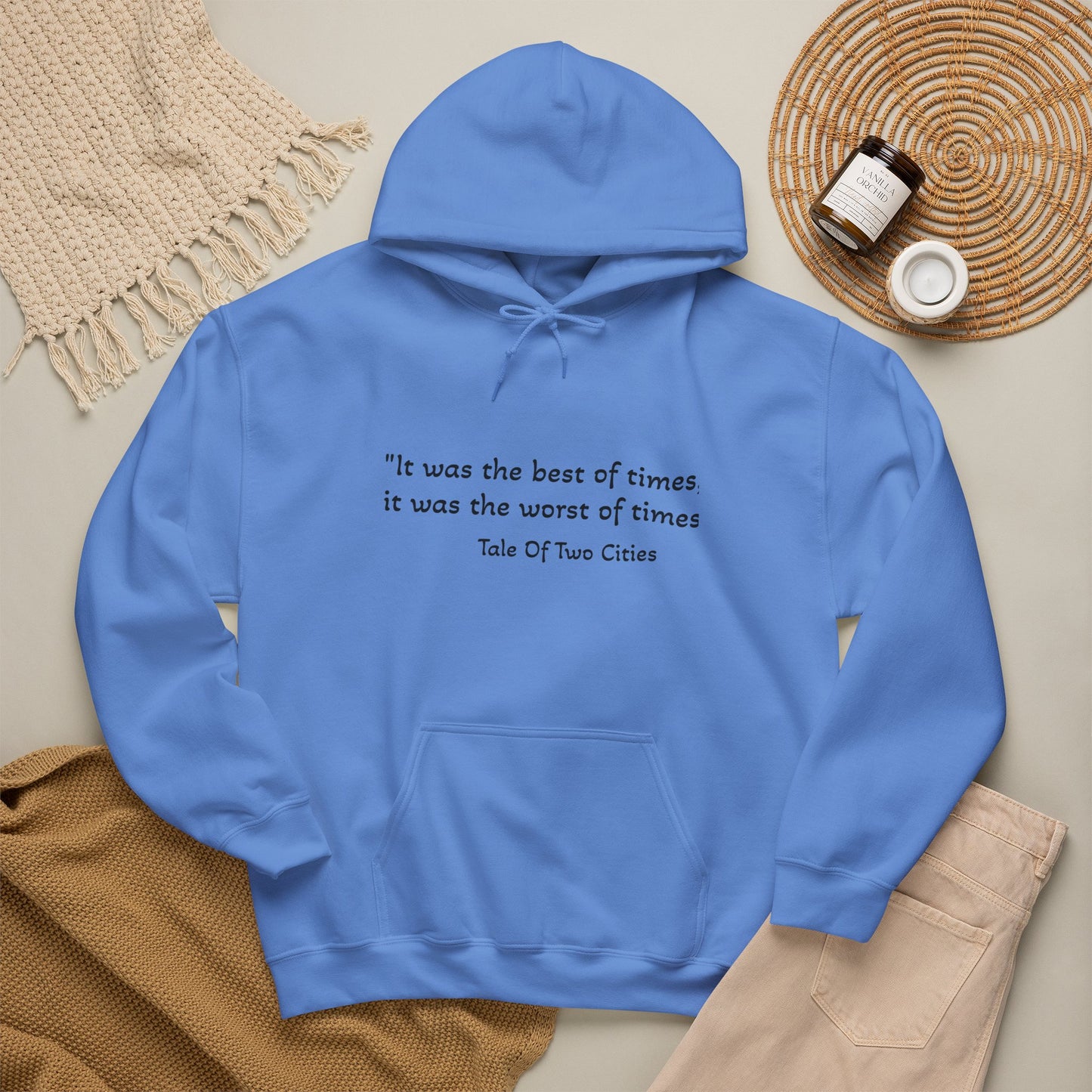 It Was the Best of Times — A Tale of Two Cities Literary Hoodie