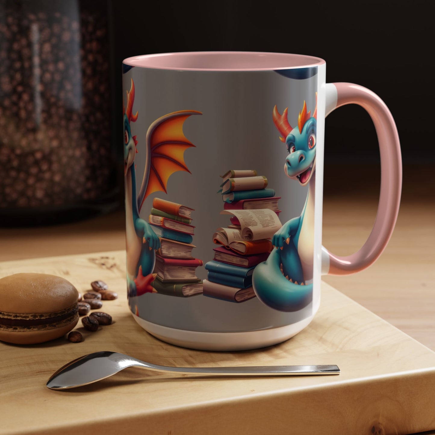 I'm a Literary Dragon Wrap Mug (11 & 15oz)  | Parnassus Collection