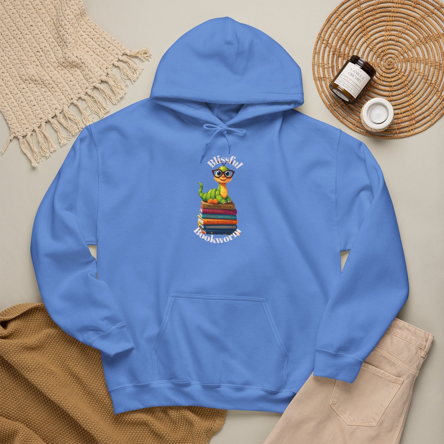 Blissful Bookworm-Hoodie