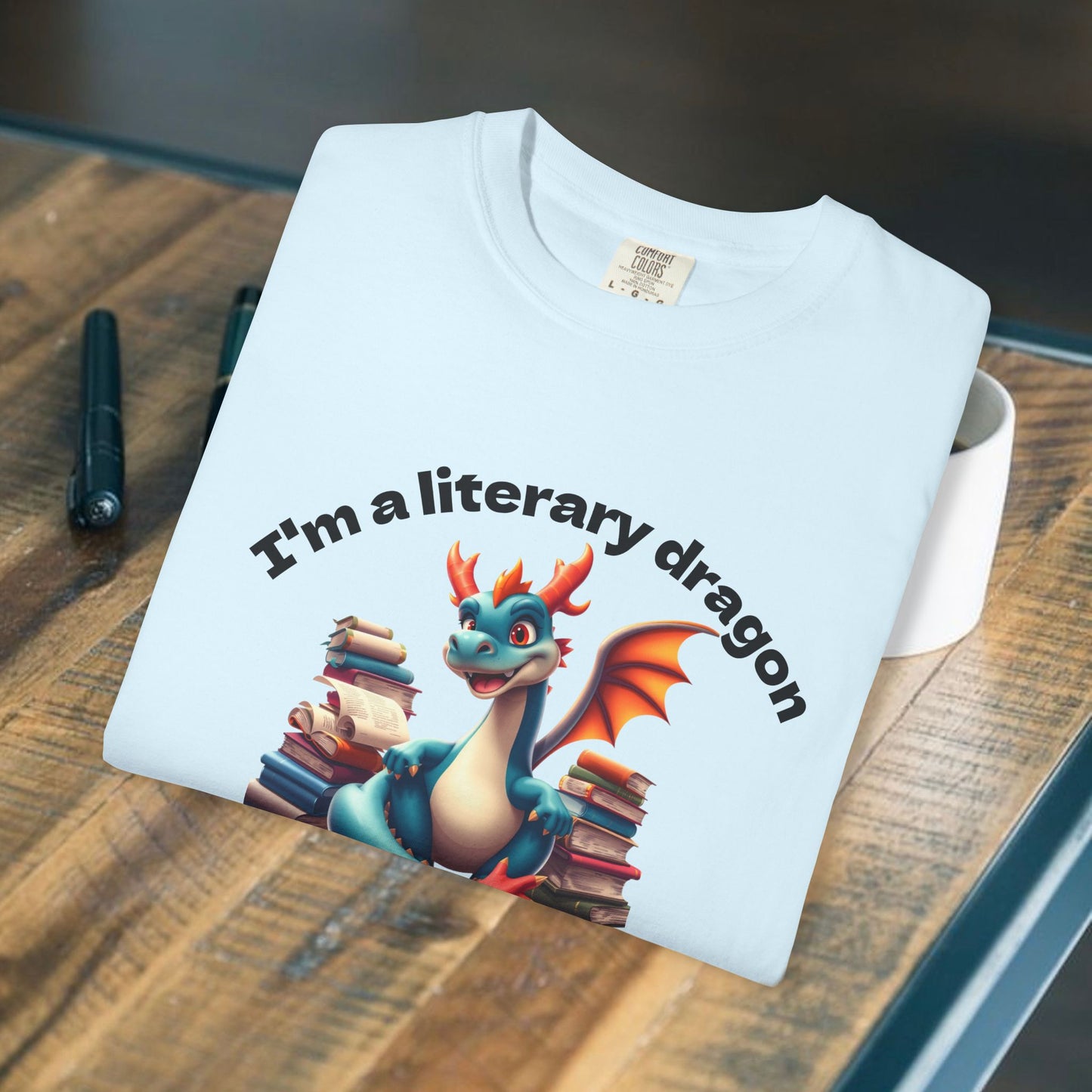 I'm a Literary Dragon Graphic Tee | Parnassus Collection