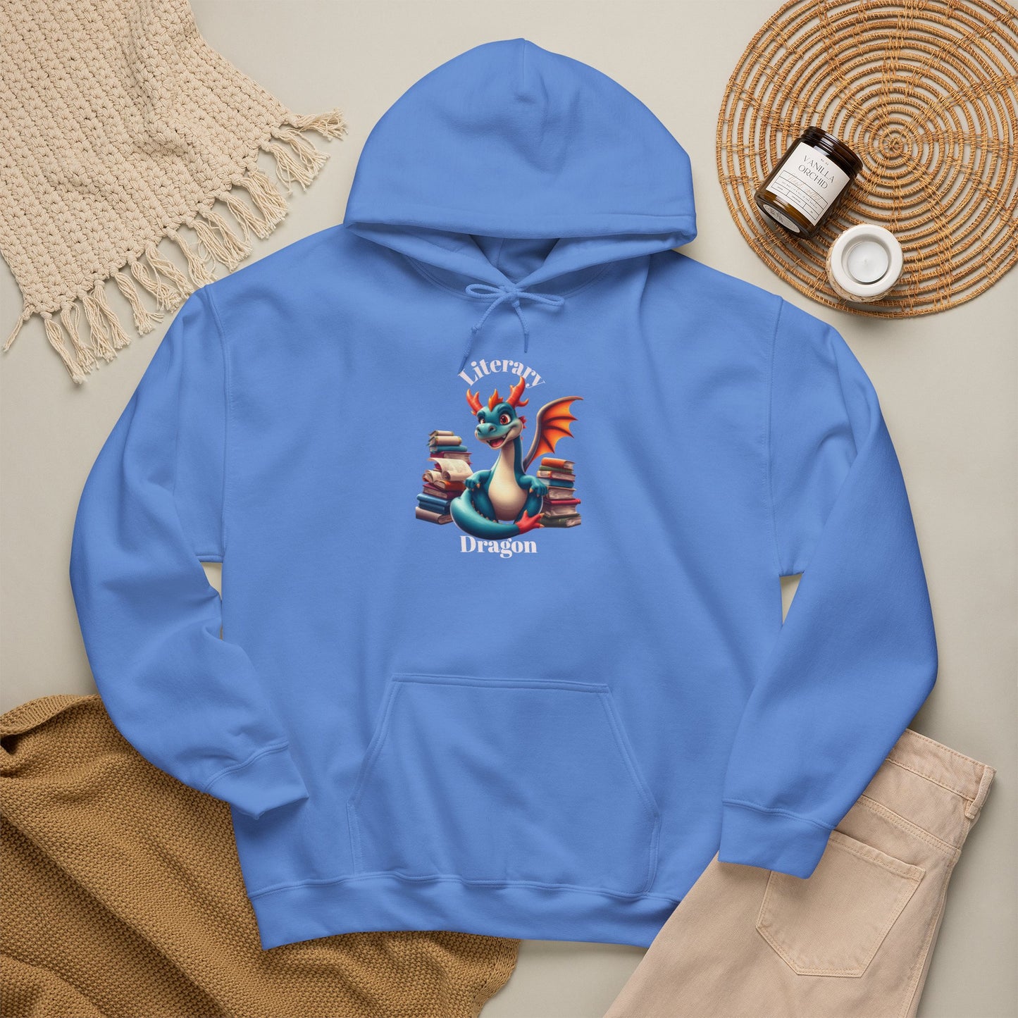 I'm A Literary Dragon-Hoodie