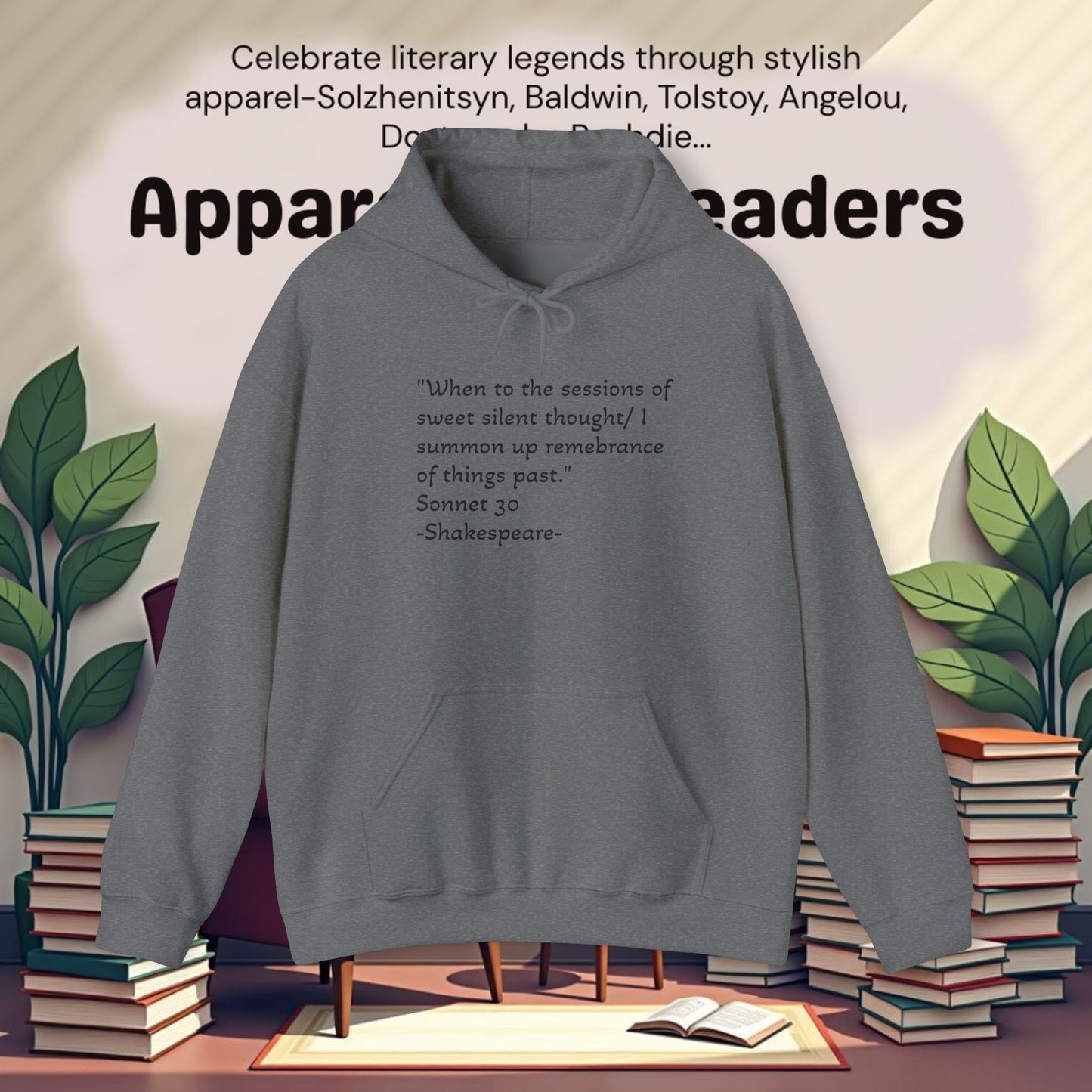 Sonnet 30 Shakespeare " Hoodie - Unisex Heavy Blend Sweatshirt