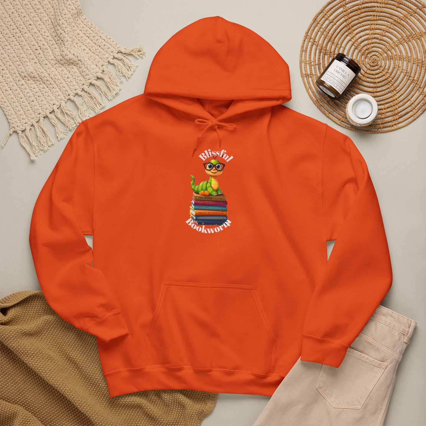 Blissful Bookworm-Hoodie