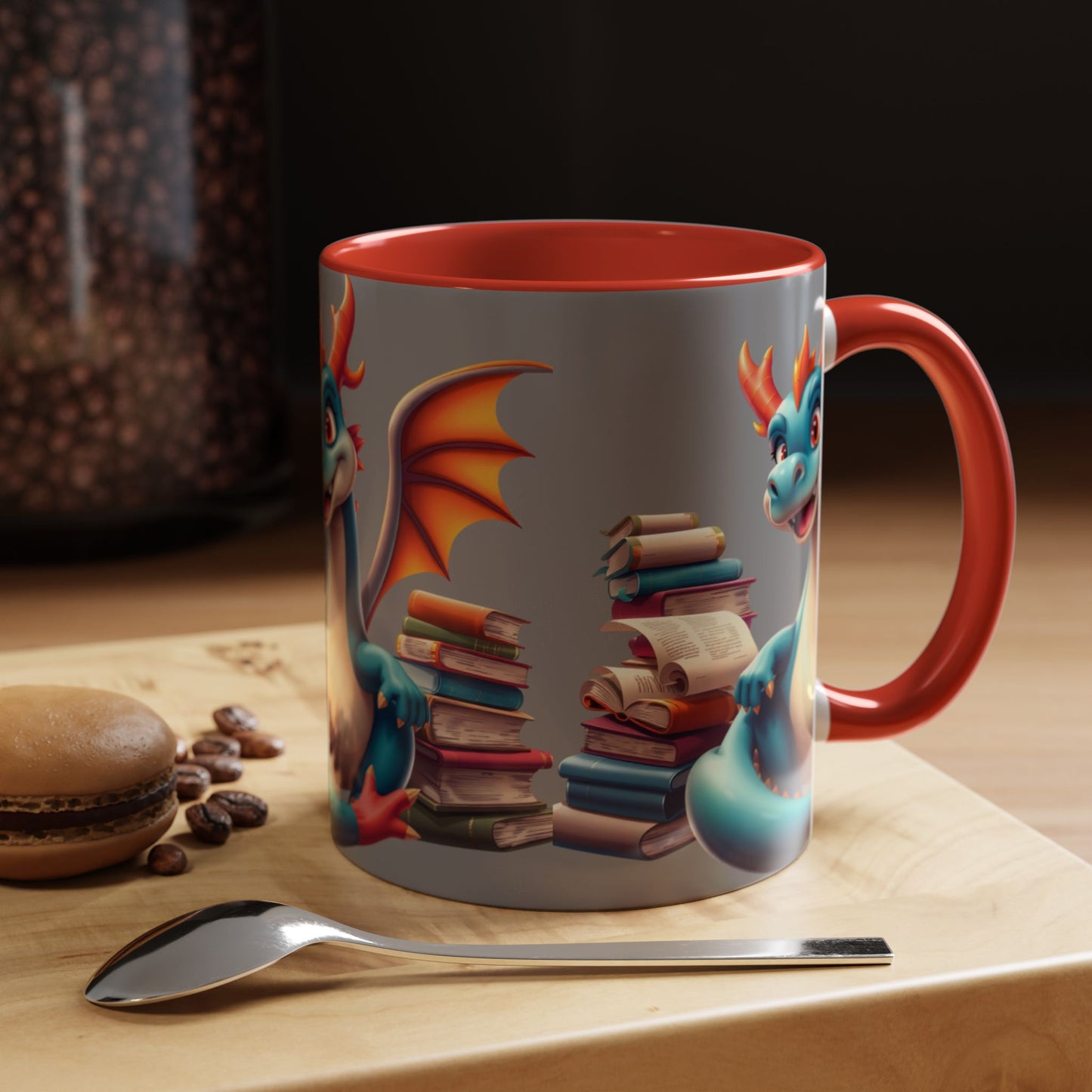 I'm a Literary Dragon Wrap Mug (11 & 15oz)  | Parnassus Collection