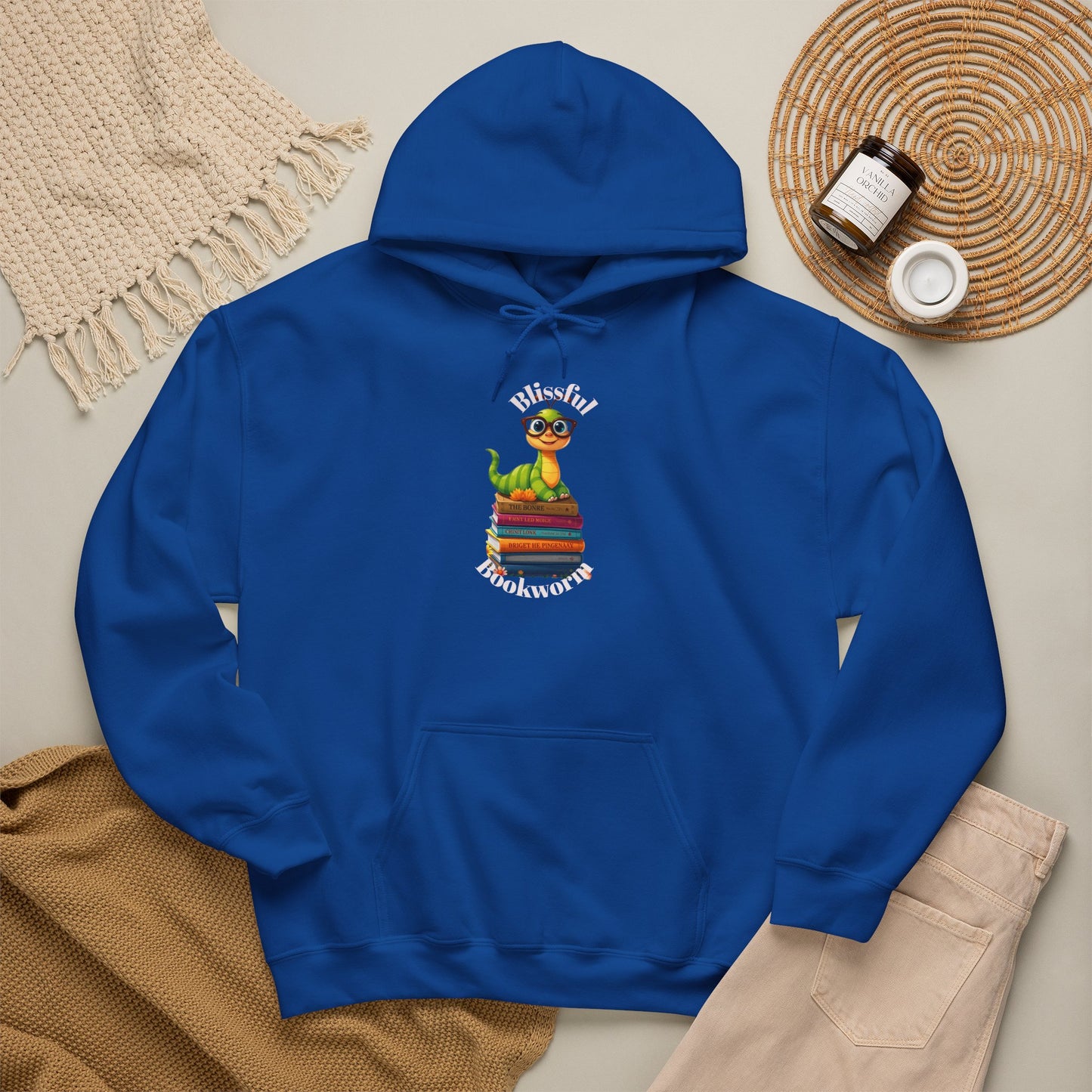 Blissful Bookworm-Hoodie
