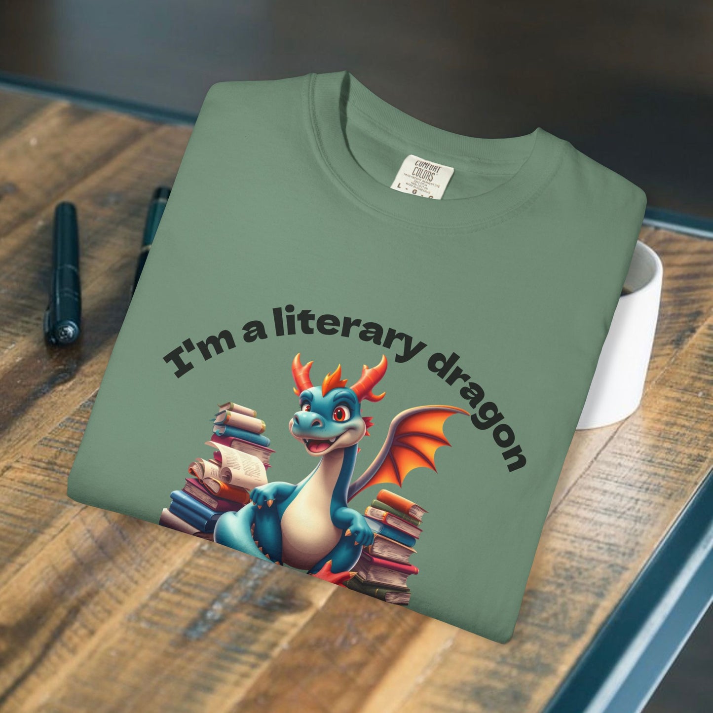 I'm a Literary Dragon Graphic Tee | Parnassus Collection
