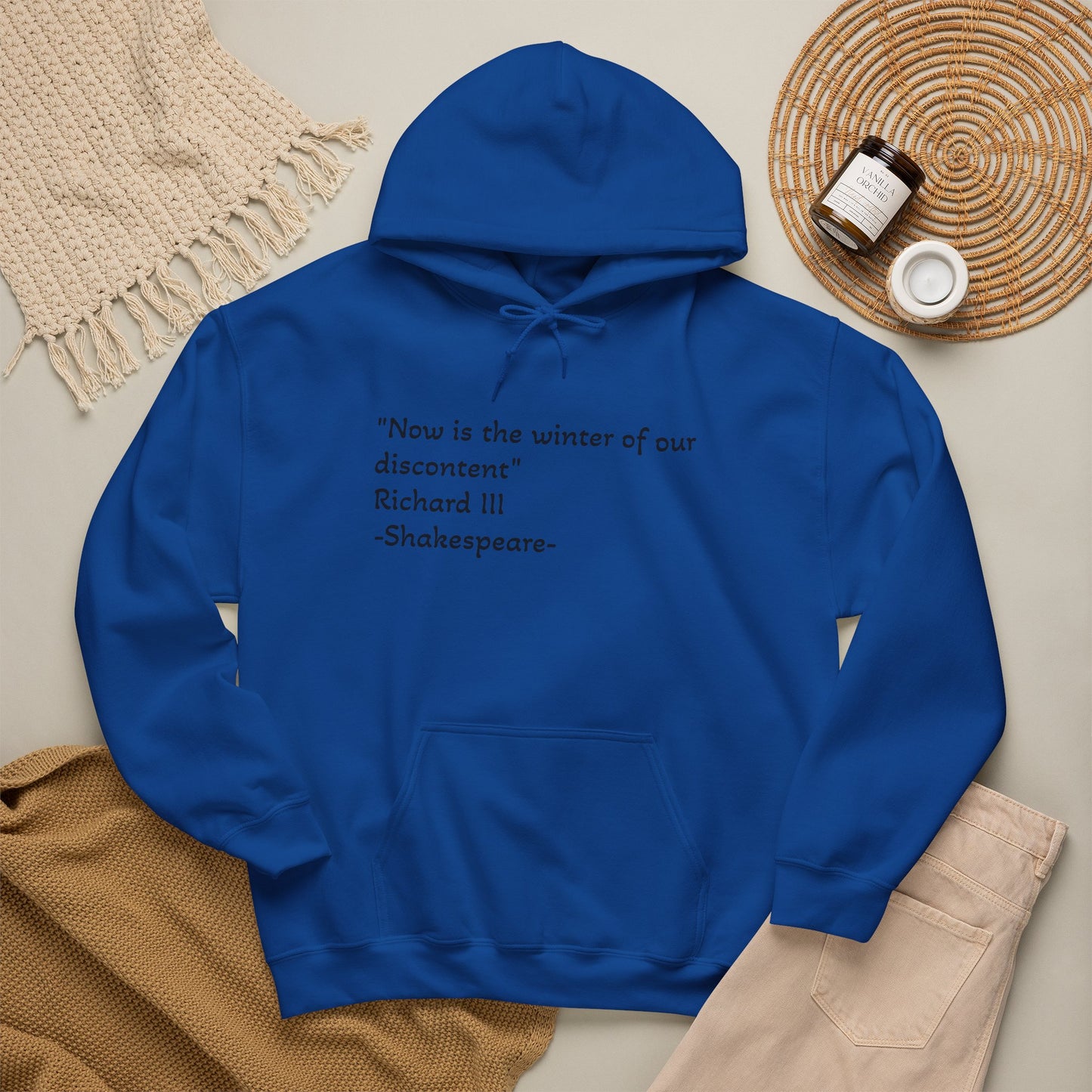 "Winter of Discontent"-Richard III-Shakespeare Literary Hoodie