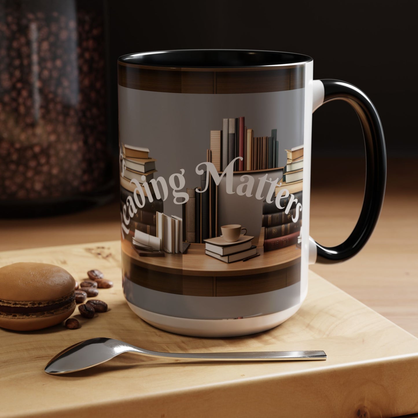Reading Matters Literary Wrap Mug (11 & 15oz) | Parnassus Collection