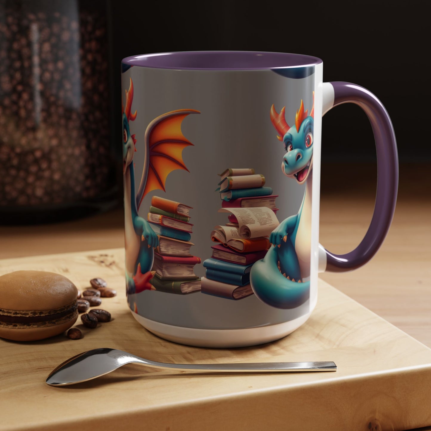 I'm a Literary Dragon Wrap Mug (11 & 15oz)  | Parnassus Collection