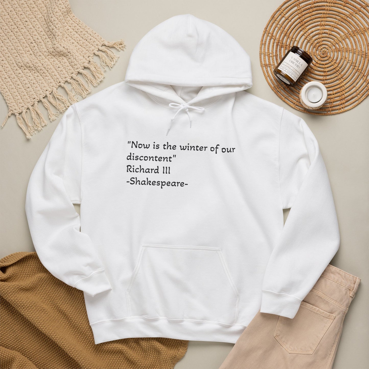 "Winter of Discontent"-Richard III-Shakespeare Literary Hoodie