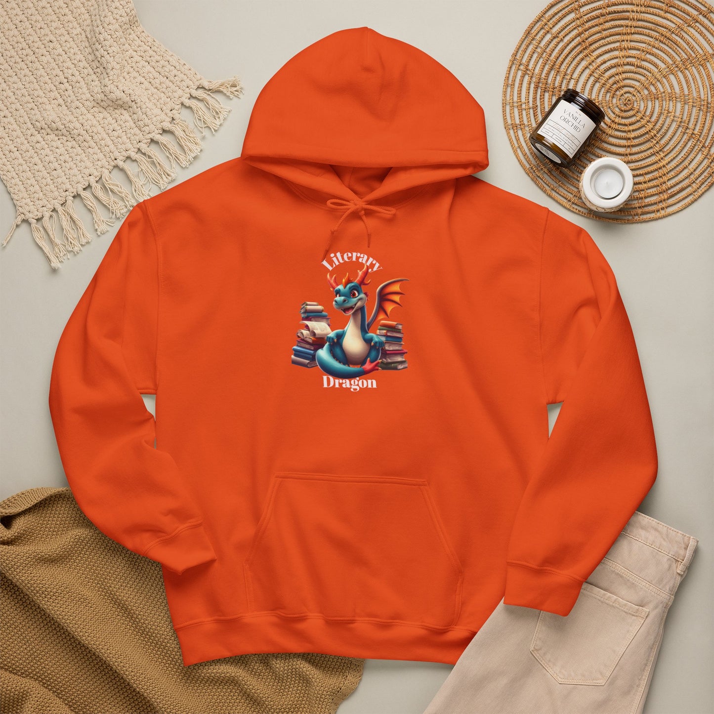 I'm A Literary Dragon-Hoodie
