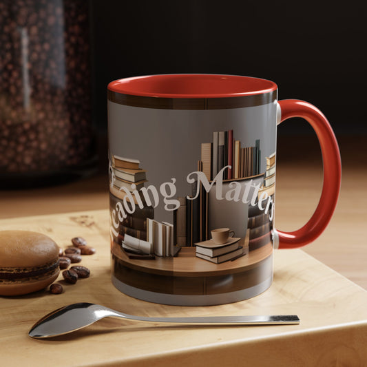Reading Matters Literary Wrap Mug (11 & 15oz) | Parnassus Collection