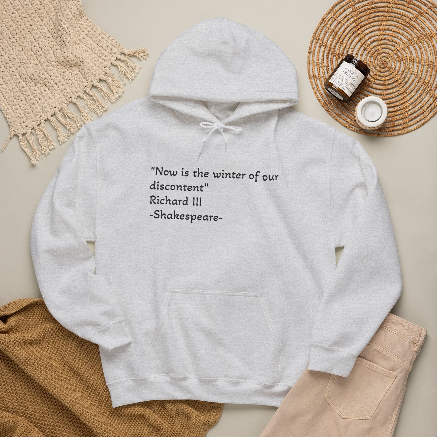 "Winter of Discontent"-Richard III-Shakespeare Literary Hoodie