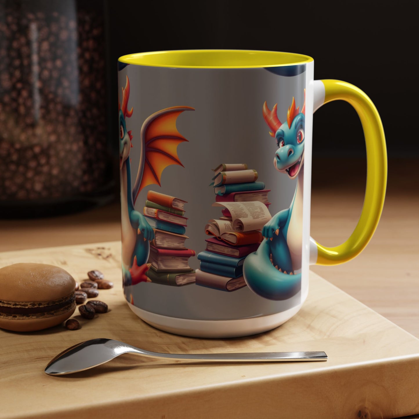 I'm a Literary Dragon Wrap Mug (11 & 15oz)  | Parnassus Collection