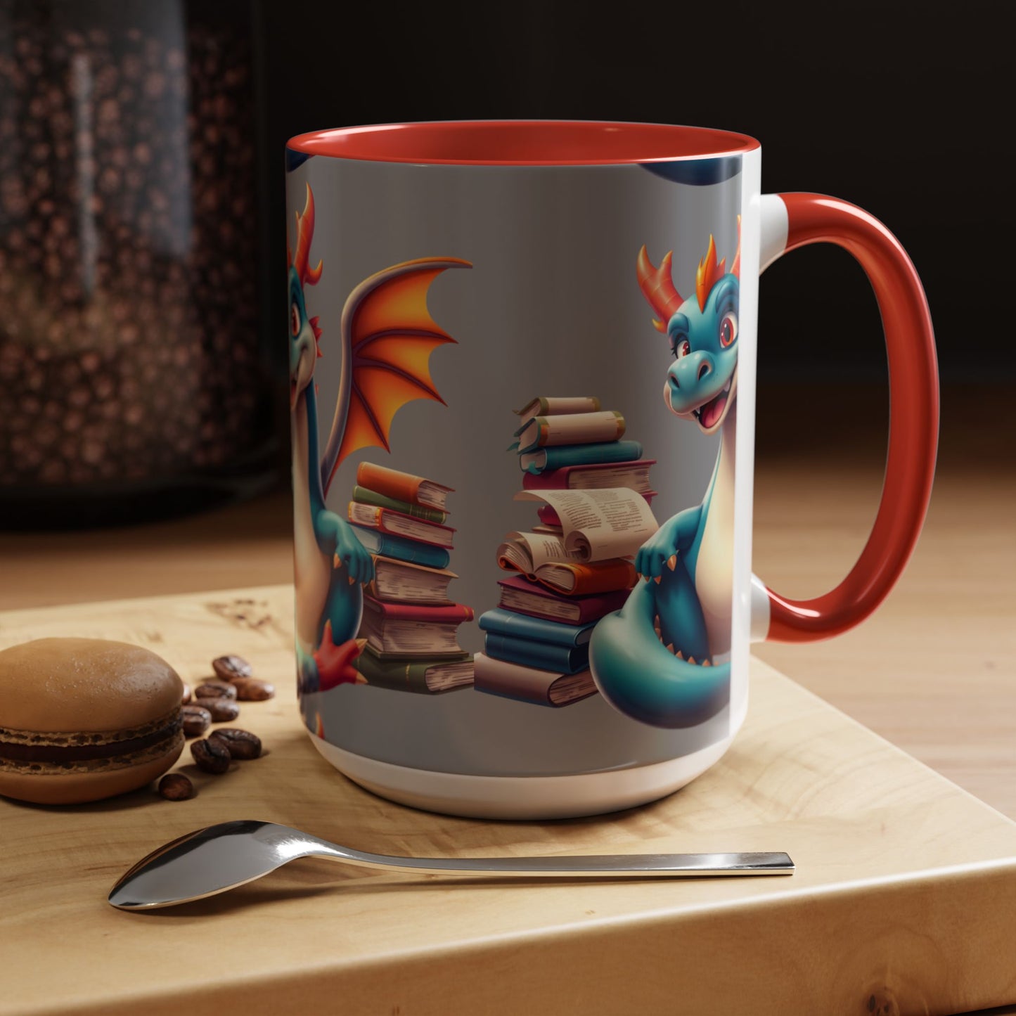 I'm a Literary Dragon Wrap Mug (11 & 15oz)  | Parnassus Collection