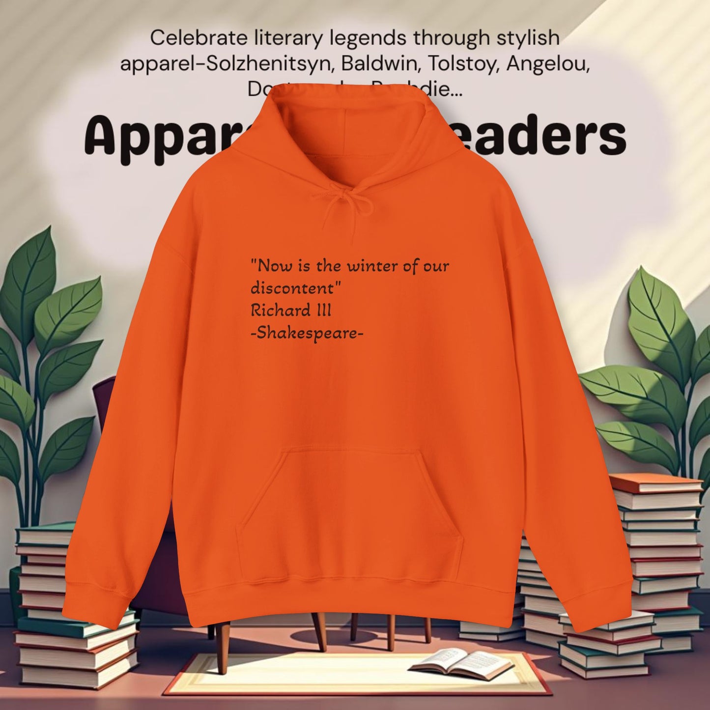 "winter of discontent" Hoodie - Unisex Heavy Blend Sweatshirt