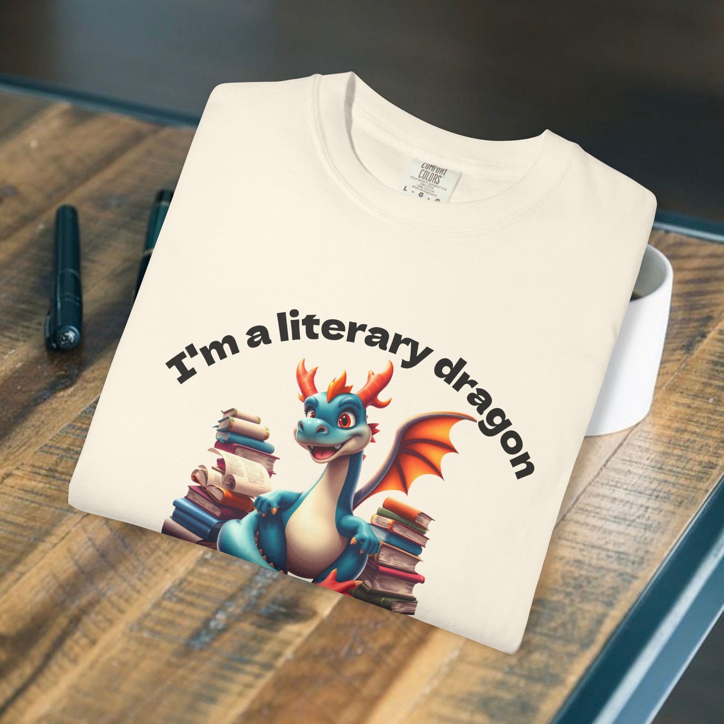 I'm a Literary Dragon Graphic Tee | Parnassus Collection