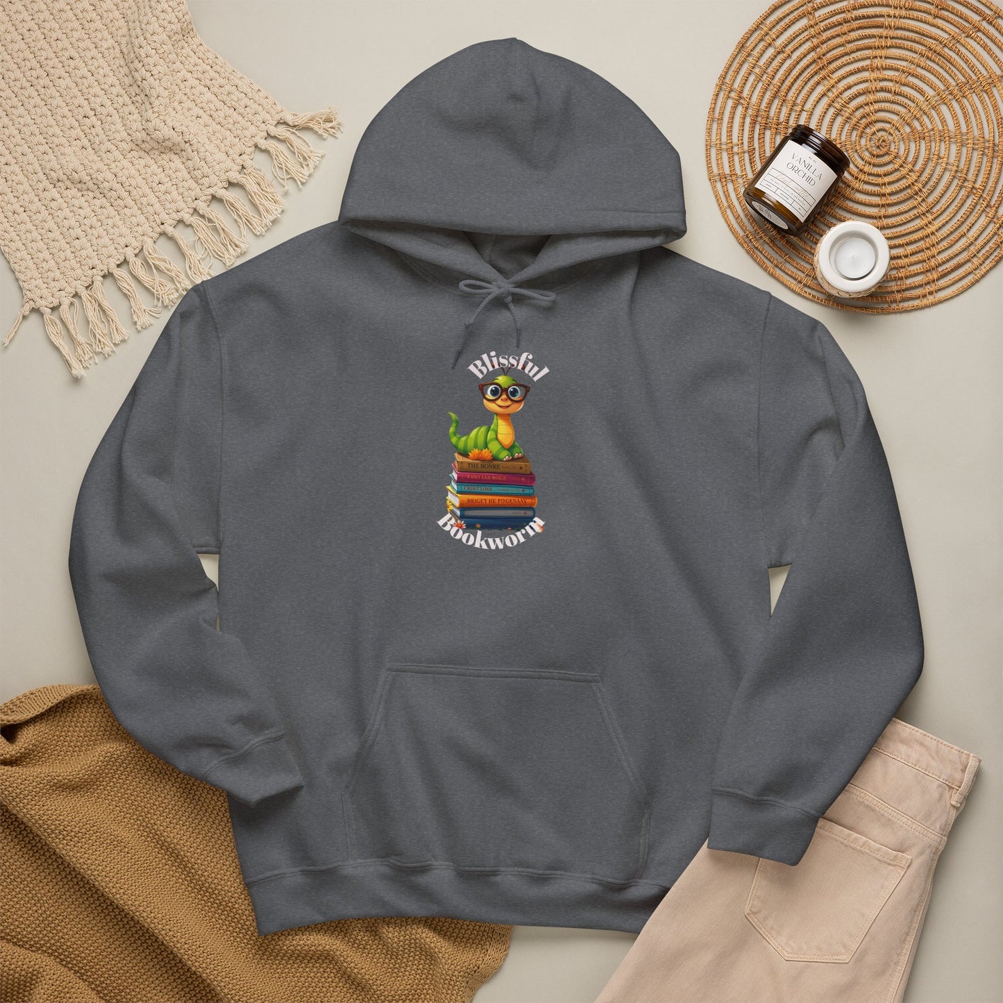 Blissful Bookworm-Hoodie
