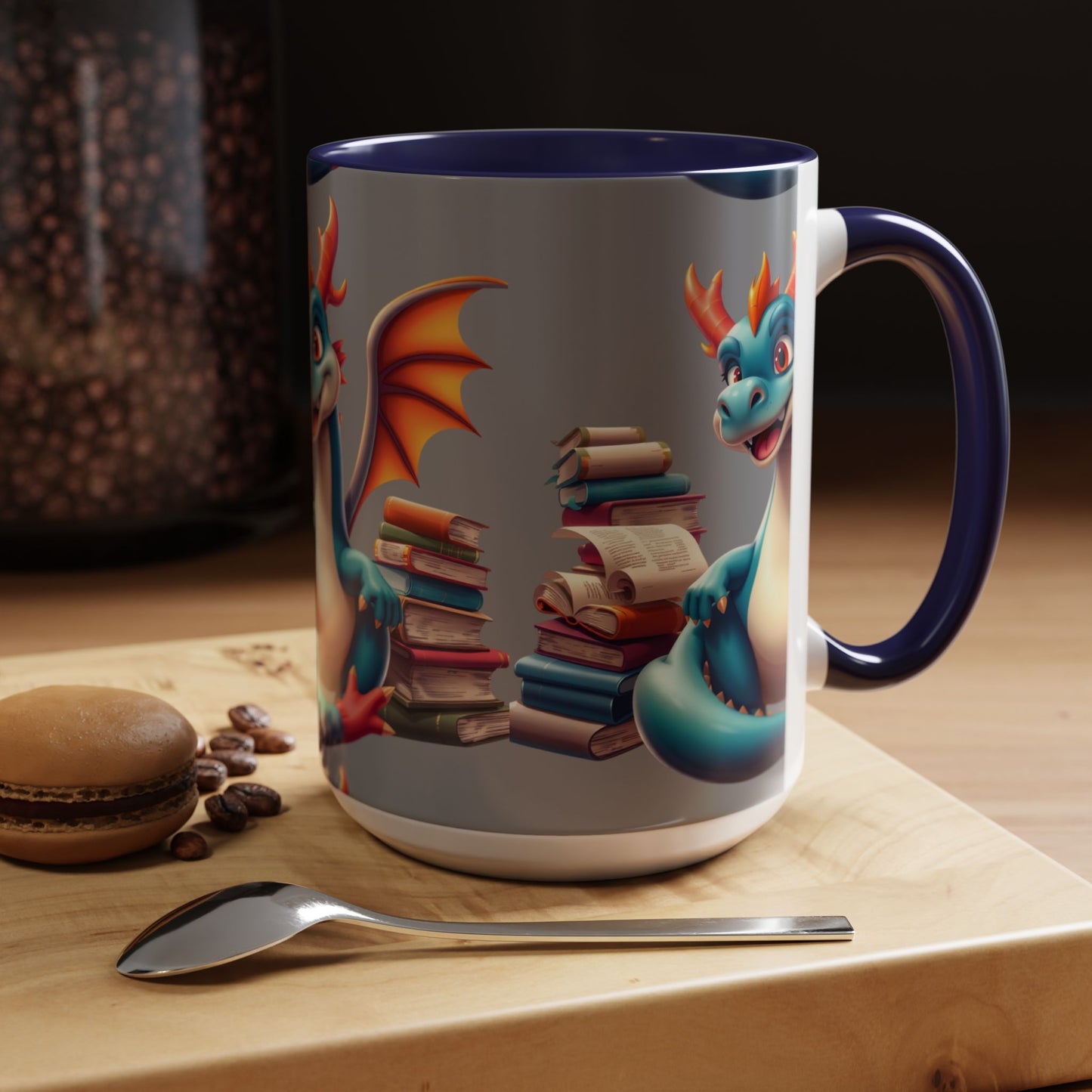 I'm a Literary Dragon Wrap Mug (11 & 15oz)  | Parnassus Collection