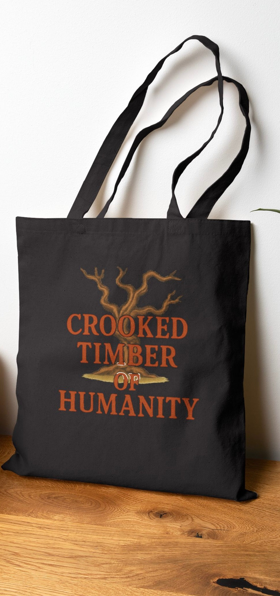 Crooked Timber of Humanity Literary Tote Bag | Parnassus Collection
