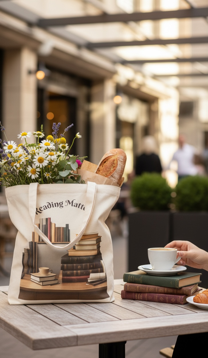 Reading Matters Literary Tote Bag | Parnassus Collection