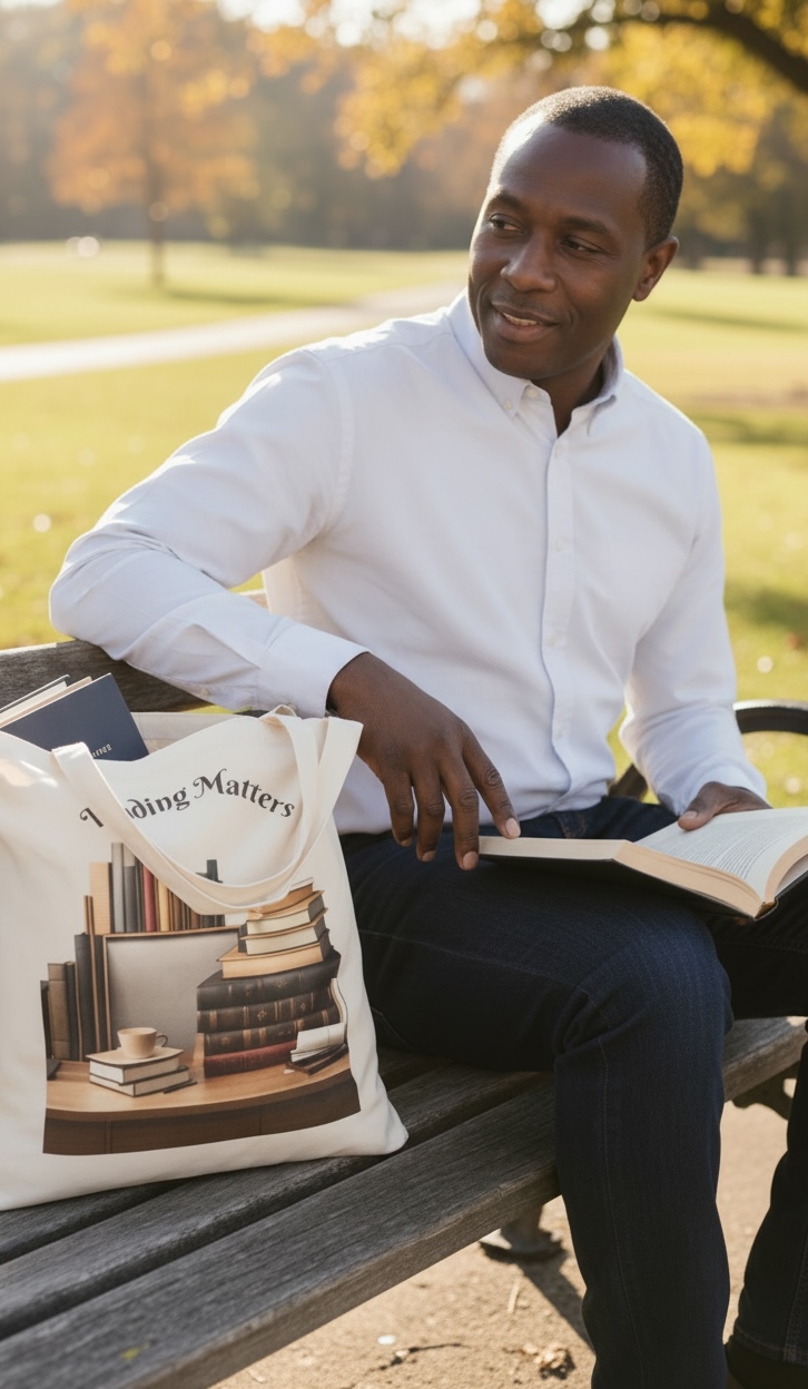 Reading Matters Literary Tote Bag | Parnassus Collection