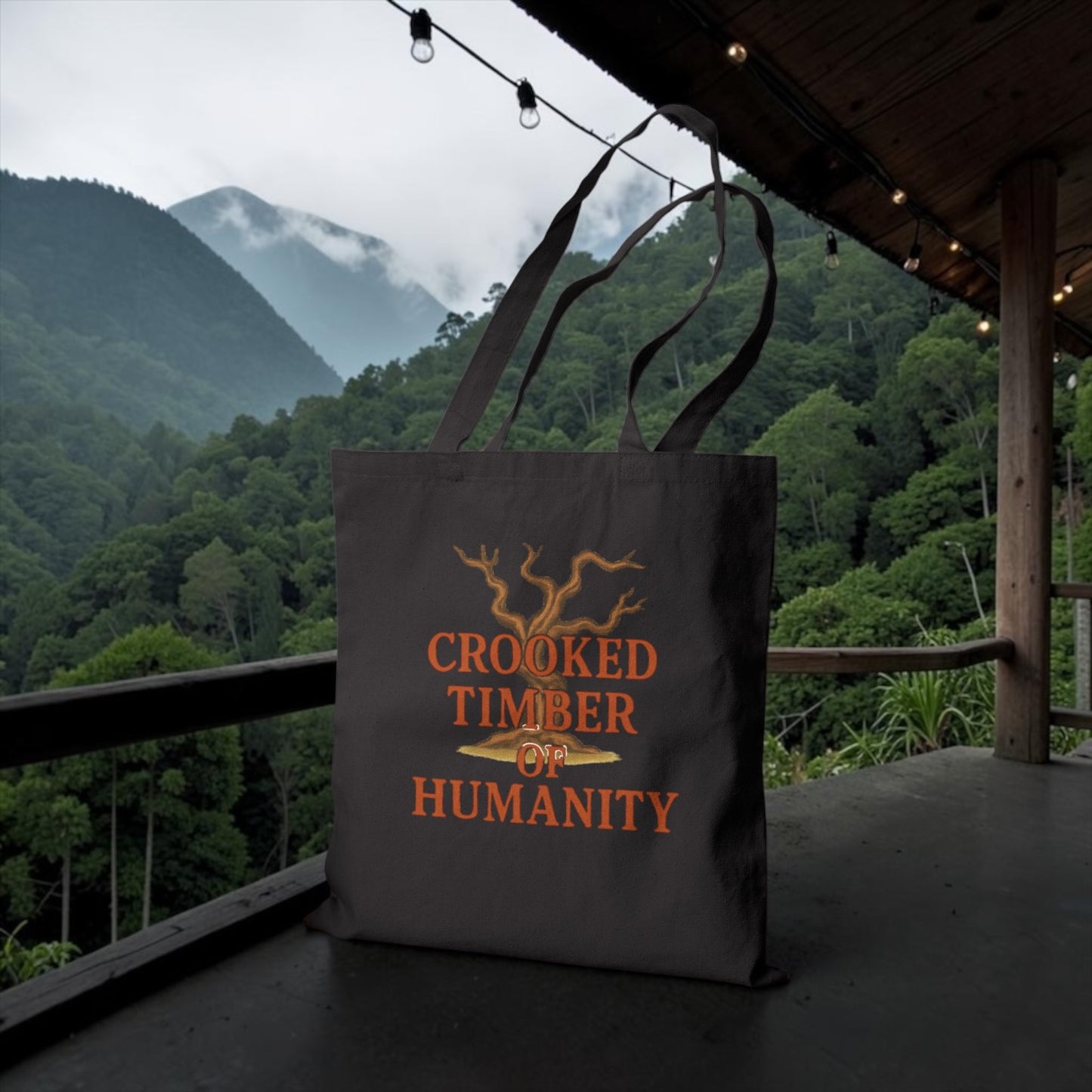 Crooked Timber of Humanity Literary Tote Bag | Parnassus Collection
