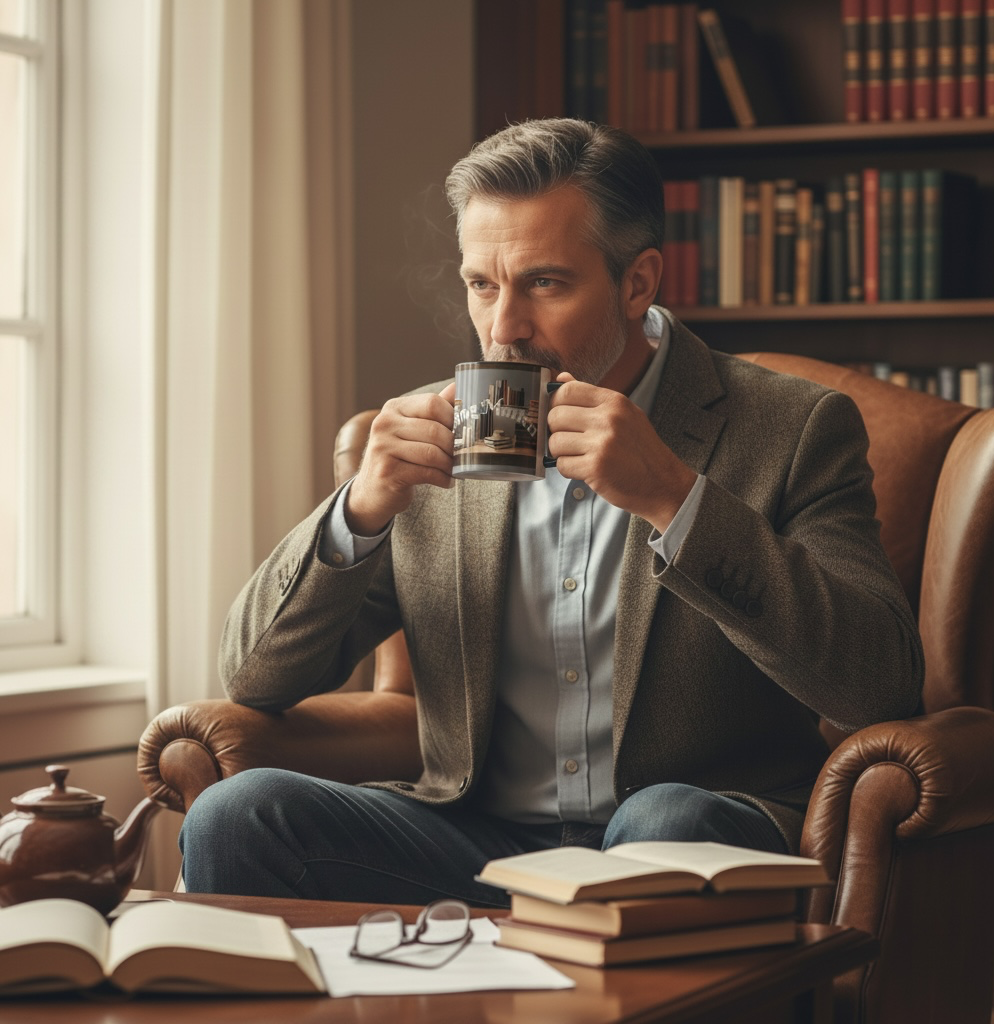 Reading Matters Literary Wrap Mug (11 & 15oz) | Parnassus Collection